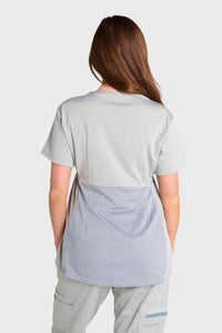 Maternity Fleece-Lined Scrub Top